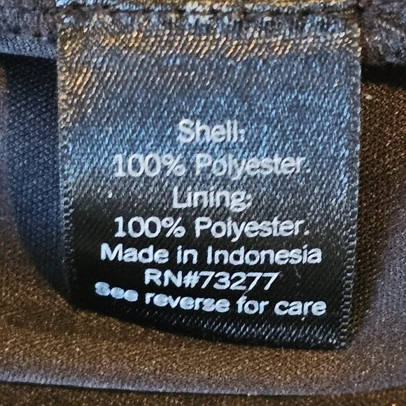 SIMPLY VERA VERA WANG Black Floral Metallic Dot Long Sleeve V Neck Blouse XL - Picture 6 of 6